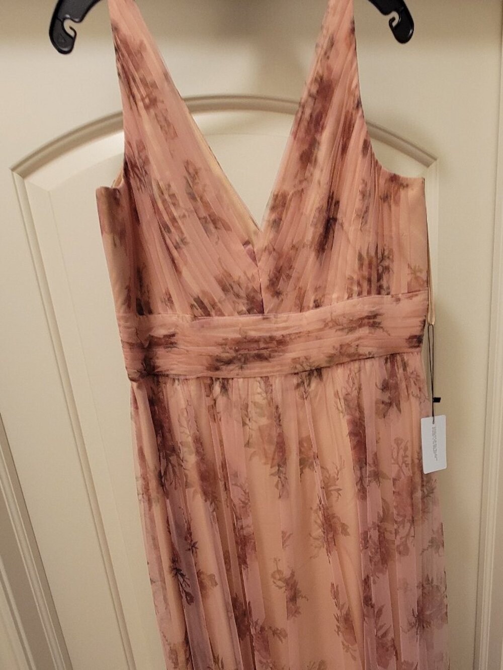 Marchesa Notte Bridesmaid Floral Full length dress